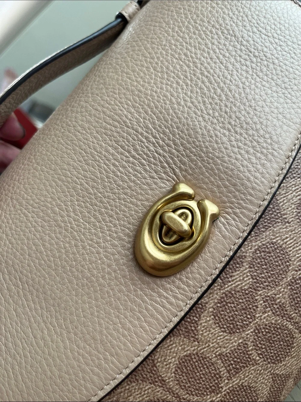 Coach Cassie Crossbody Special Edition / Taupe Canvas - Picture 11 of 15